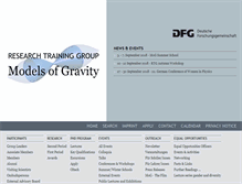 Tablet Screenshot of models-of-gravity.org